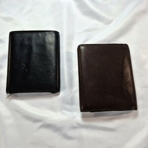 BUNDLE Geoffrey Beene Men's  Genuine Leather RFID Wallet Bundle +1 UNBRANDED
